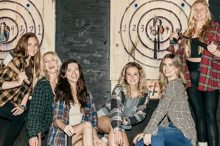 Axe Throwing Experience with Private Lane and Coach in Nashville