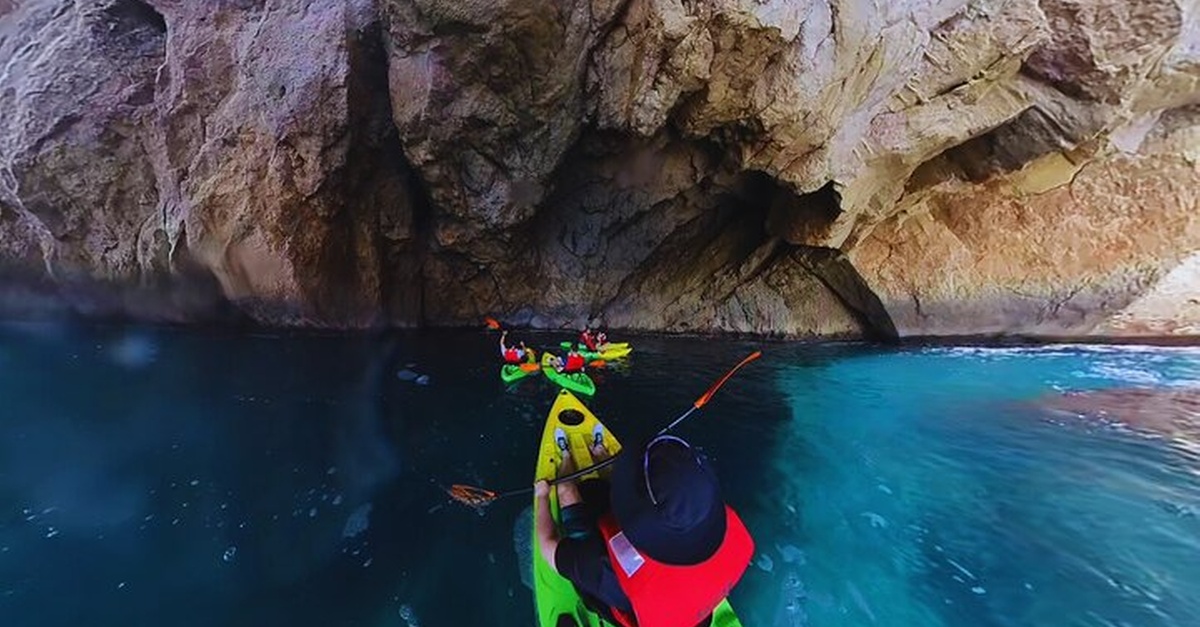 Ruta en kayak en Moraira, Alicante
