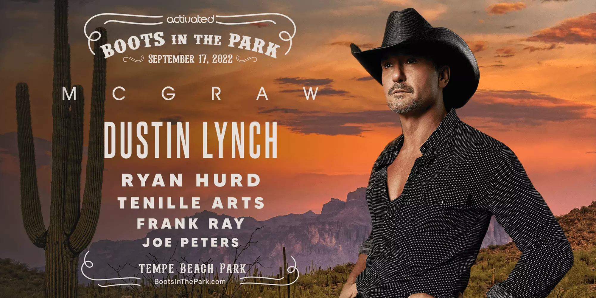 Boots In The Park - Saturday, Sep 17, 2022 / 2:00pm - Primary Image