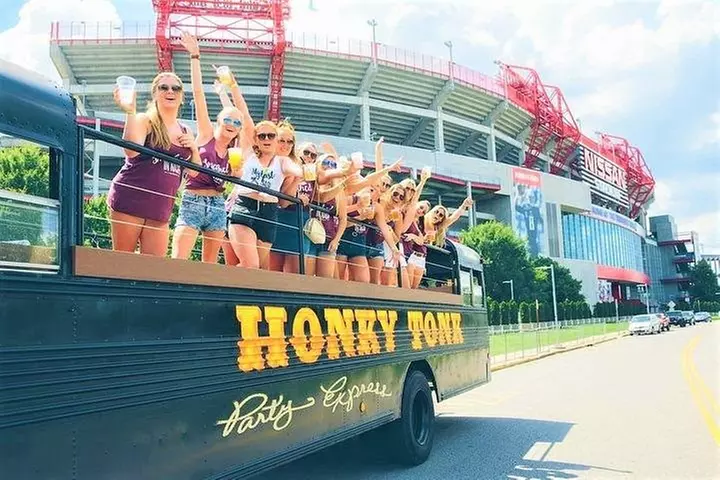 Nashville's Wildest Honky Tonk Party Bus | Public Tour (21+)