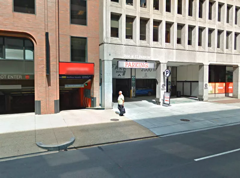 Parking at 2000 M St. NW. Garage - Second Medium