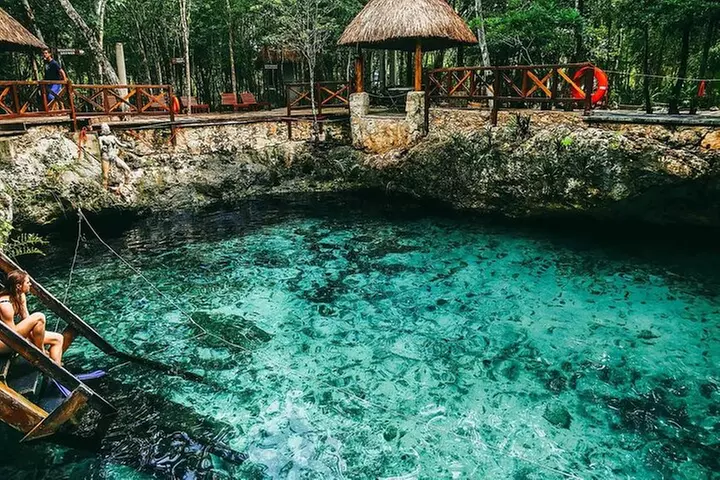 Magical adventure to Kaan Luum Lagoon, 2 Cenotes, Tulum Letters