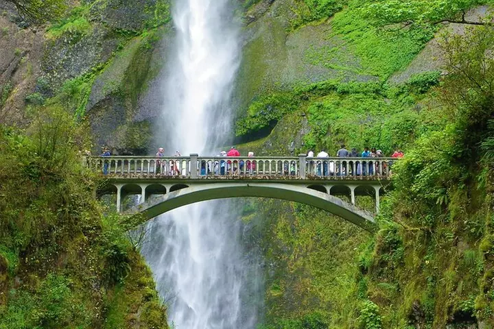 Morning Multnomah Falls and Gorge Waterfalls Tour