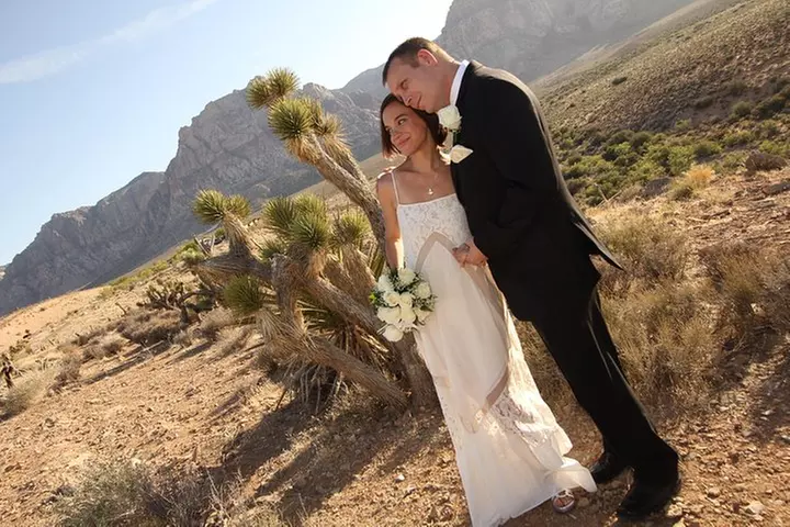 Red Rock Canyon Wedding by Private Limousine