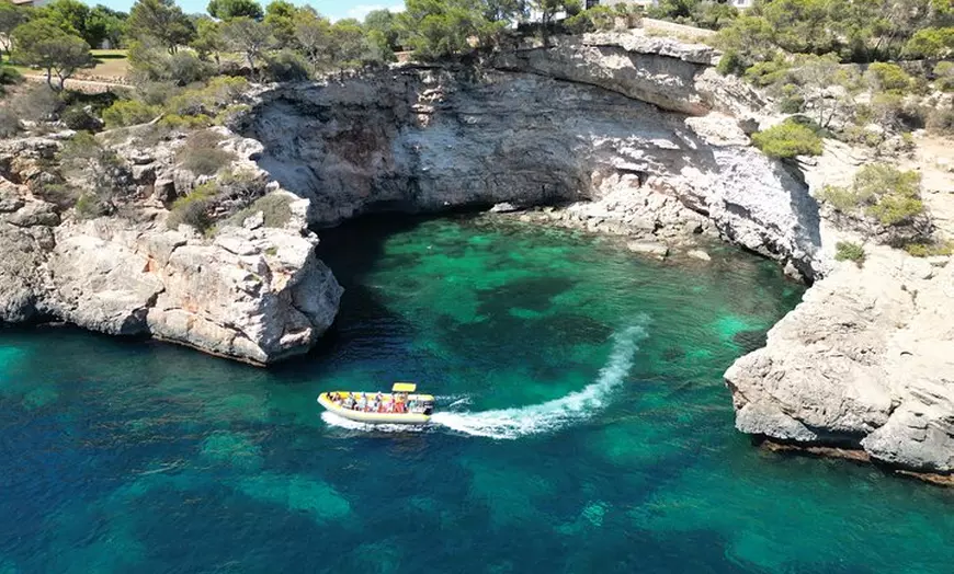 Image 17: Tour en barco Cala Figuera, Es Pontas, Calo de Moro, Cala Marmols