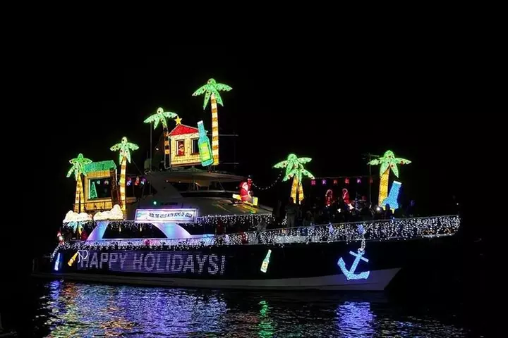 Holiday Lights Cruise Throughout Luxurious Newport Beach Harbor