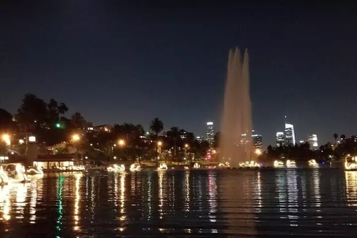 Swan Boat Rental in Echo Park