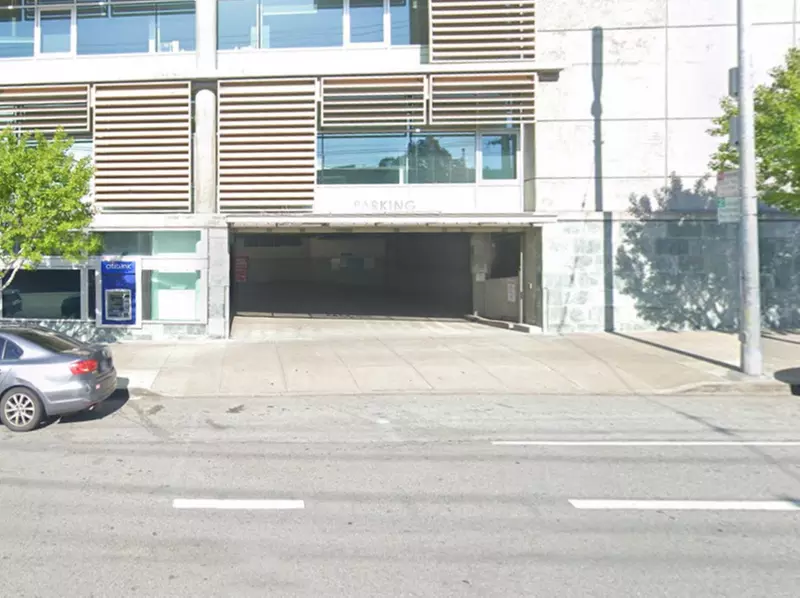 Parking at 350 Rhode Island St. Garage