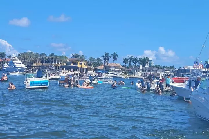 Pontoon Boat 26ft (12pp/115Hp) - Hollywood - FLL - SunBoat rental