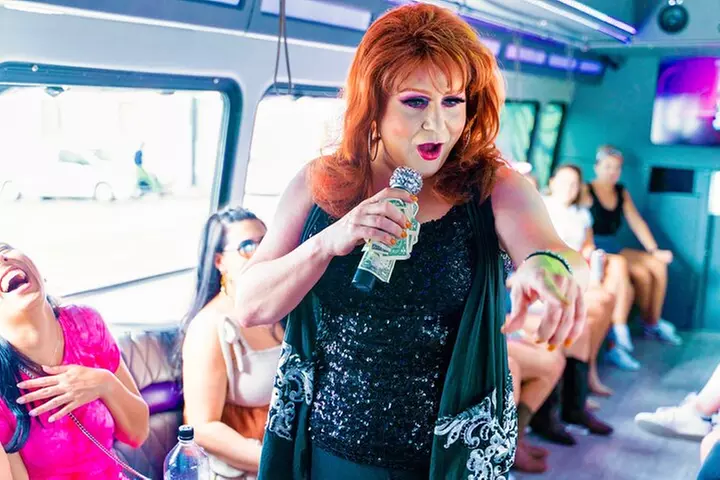 Nashville Party Bus with Drag Queen Hosts & Live Performances