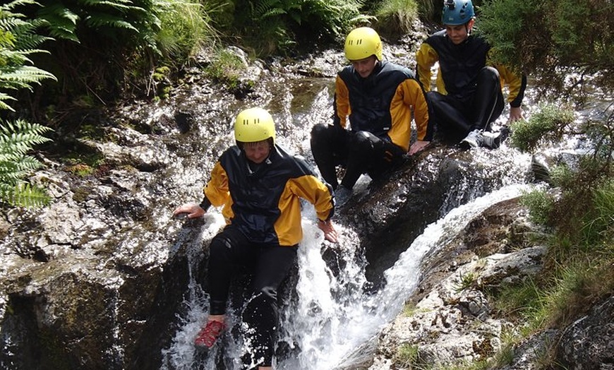 Image 1: Ghyll Scrambling Water Adventure in the Lake District