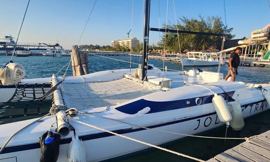 Image 20: Private Catamaran Experience from Cancun to Isla Mujeres!