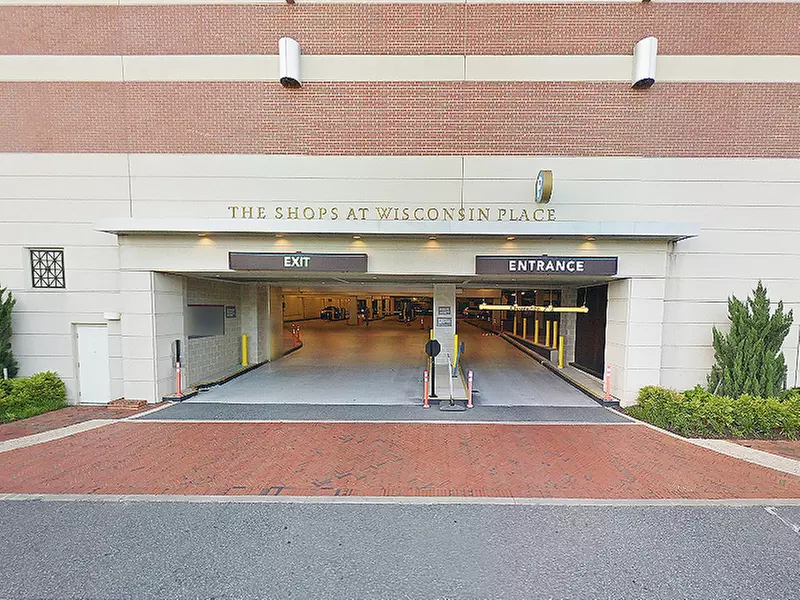 Parking at The Shops At Wisconsin Place Garage