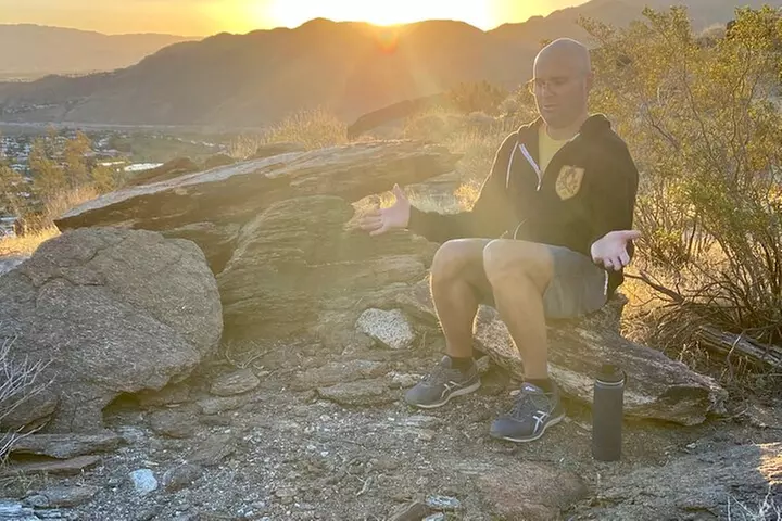 Mountain Sunrise Hike and Meditation in Palm Springs