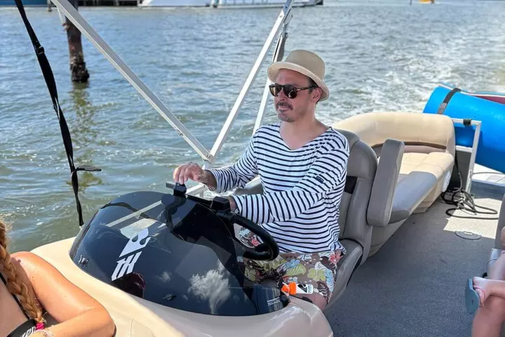Pontoon Boat 26ft (12pp/115Hp) - Hollywood - FLL - SunBoat rental
