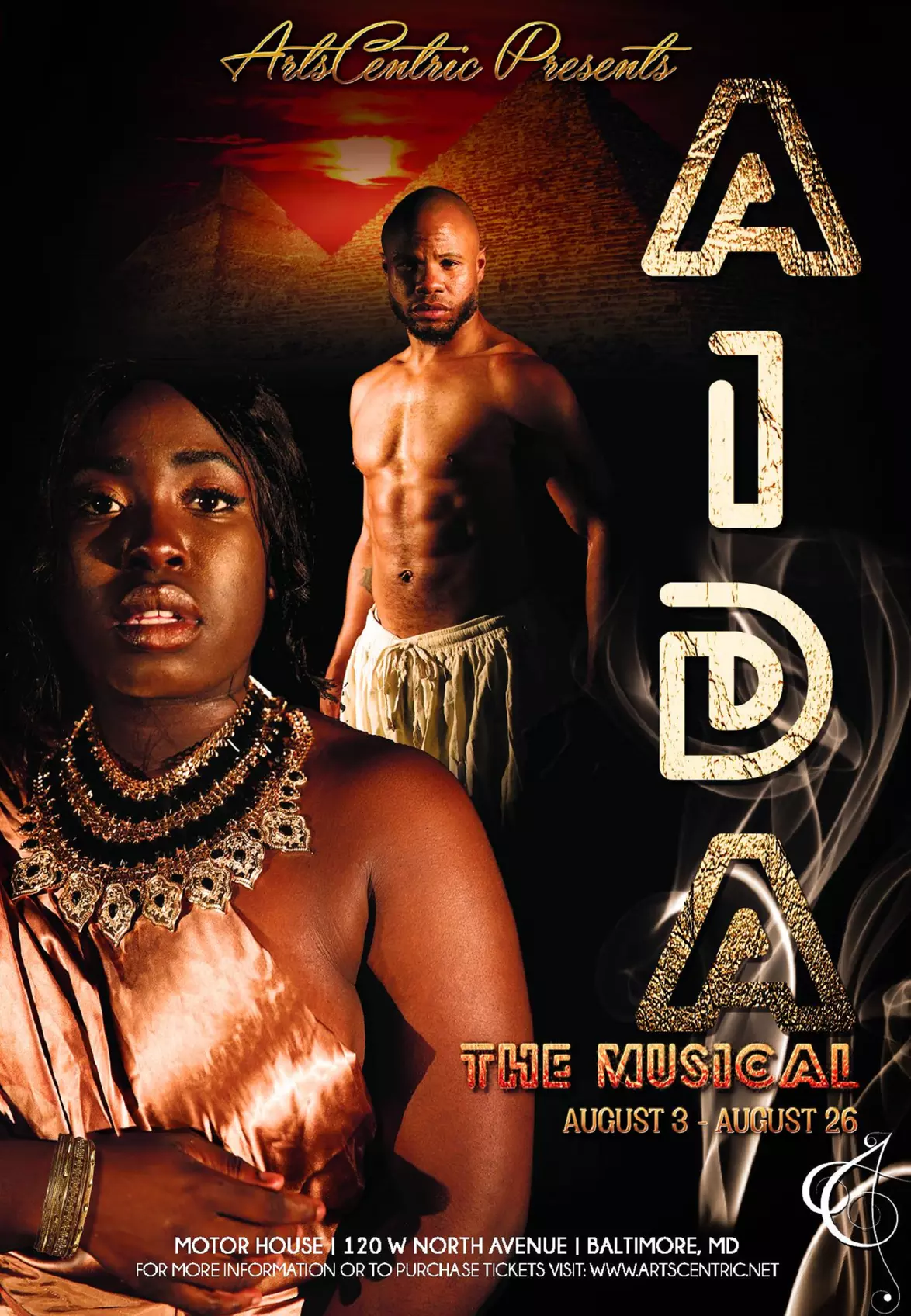 Elton John & Tim Rice's "Aida" - Sunday, Aug 12, 2018 / 5:00pm - Primary Image