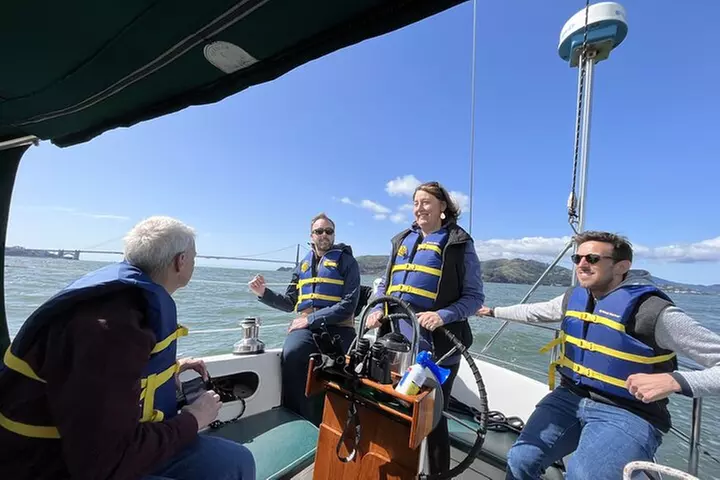 2hr. INTERACTIVE Sailing Experience on San Francisco Bay