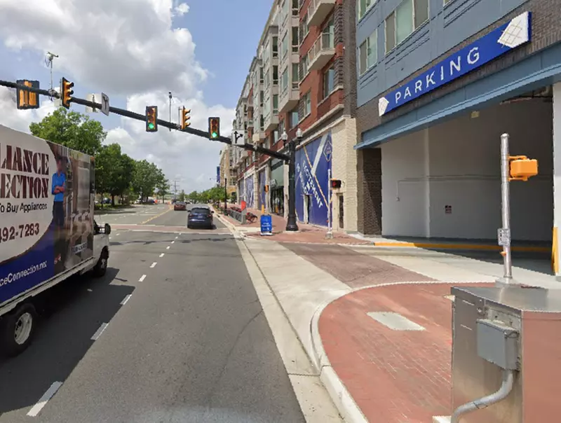 Parking at Modera Falls Church Garage