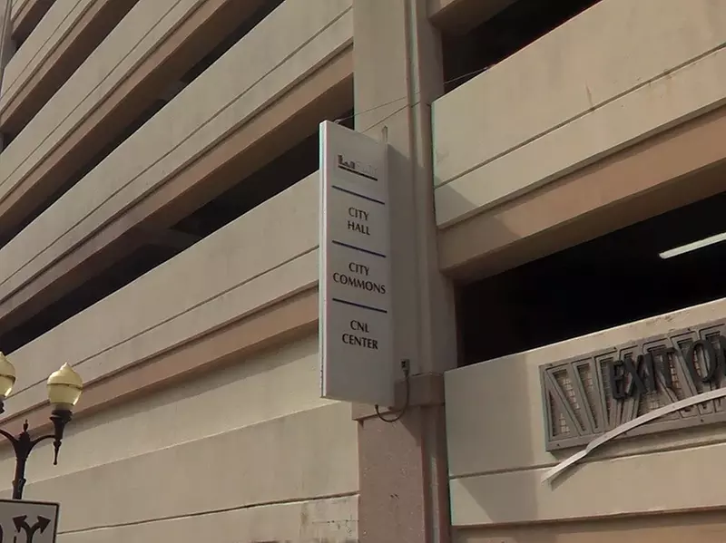 Parking at City Commons Garage