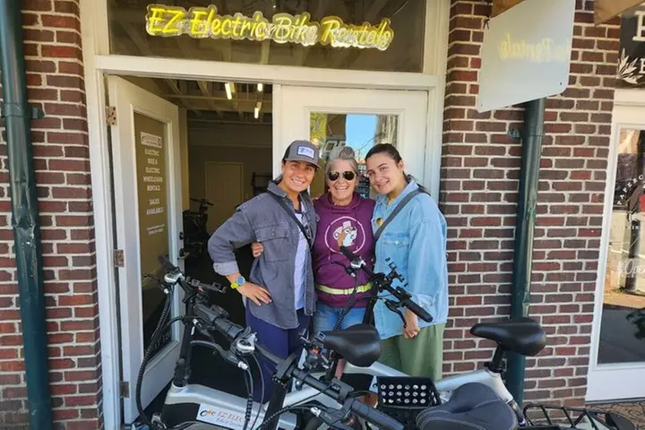 2-Hr, 45 Min Tour de Wilmington E-Bike Tour/Sightseeing/History