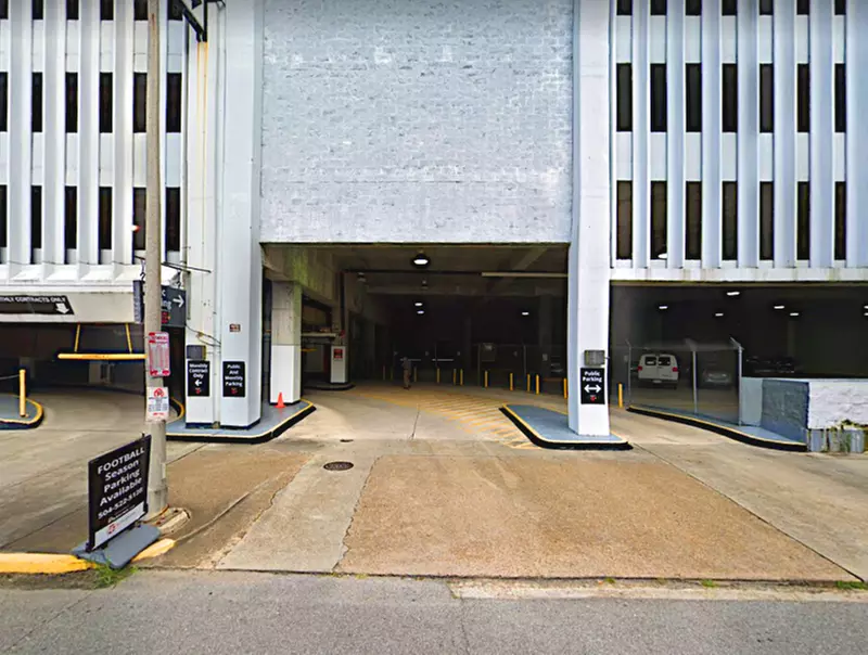 Parking at HEAL Garage