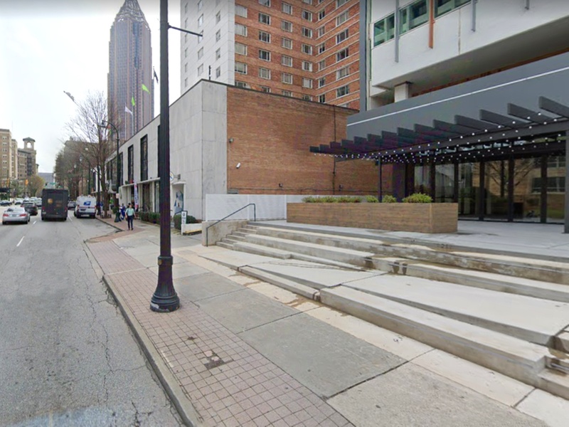 Parking at 730 Peachtree St. Garage