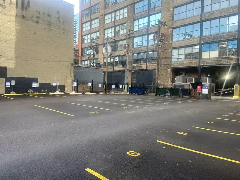 Parking at 220 W. Chicago Ave. Lot