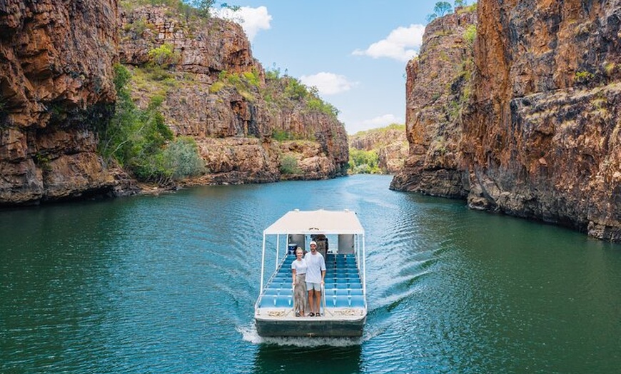 Image 1: Katherine Gorge Cruise & Edith Falls Day Trip Escape from Darwin