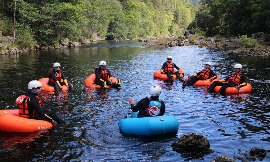 Image 1: RIVER TUBING on the River Tummel | Pitlochry, Scotland