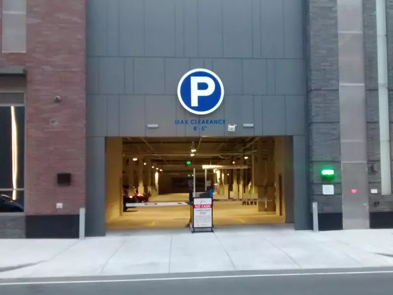 Parking at 190 Pleasant Parking Garage