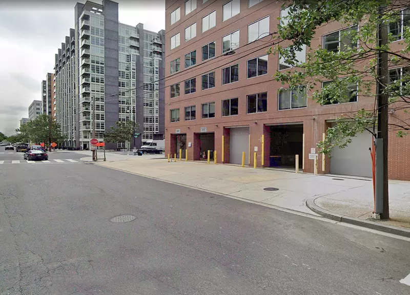 Parking at 80 M St. SE. Garage