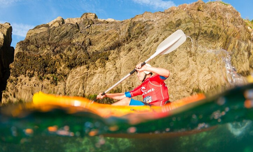 Image 7: Sea Kayak Lesson & Tour in Newquay