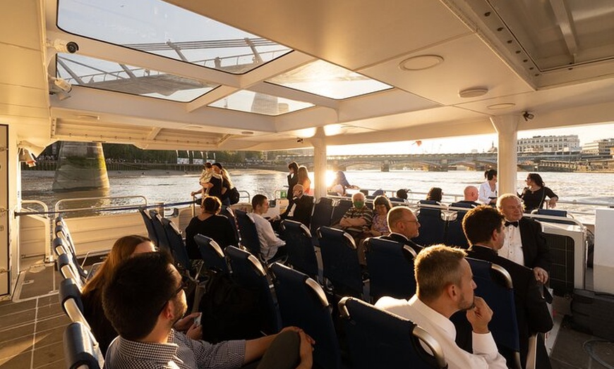 Image 13: London Roundtrip Thames Cruise Uber Boat by Thames Clippers