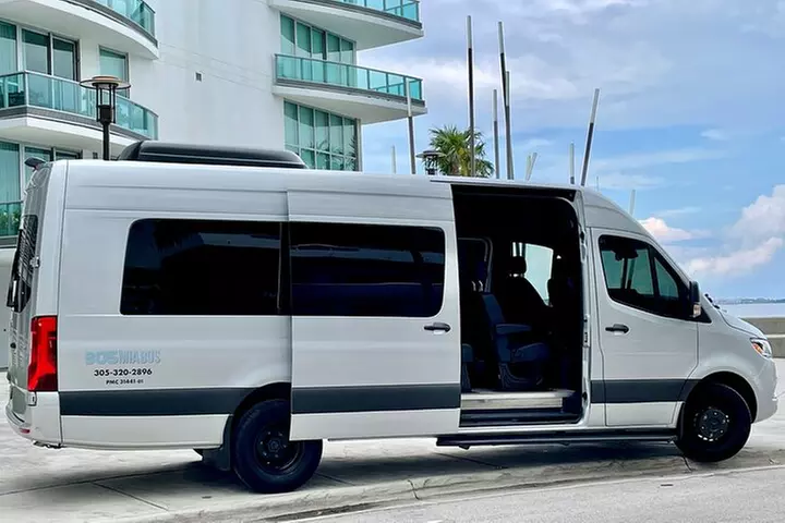Miami Private Tour Departure Transfer Port VIP Sprinter - 305MIABUS - Second Medium