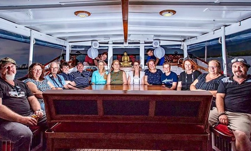 Image 11: Shaolin Sunset Sailing Aboard Authentic Chinese Junk Boat