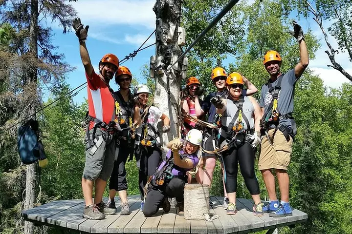 Denali Zipline Tour in Talkeetna, AK