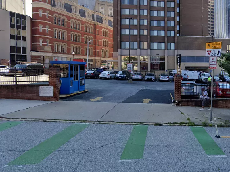 Parking at Charles Plaza Lot