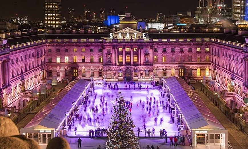 Image 1: Skip the Line: Skate at Somerset House with Fortnum & Mason Ticket