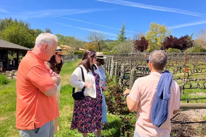 Best Private Wine Tours of Napa Valley Sonoma for up to 8 people