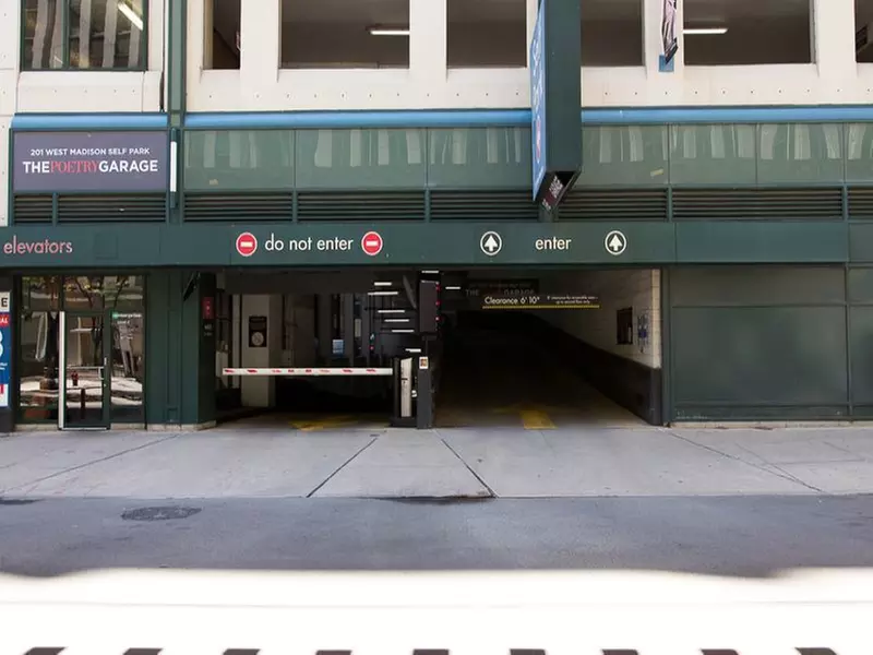 Parking at Poetry Garage
