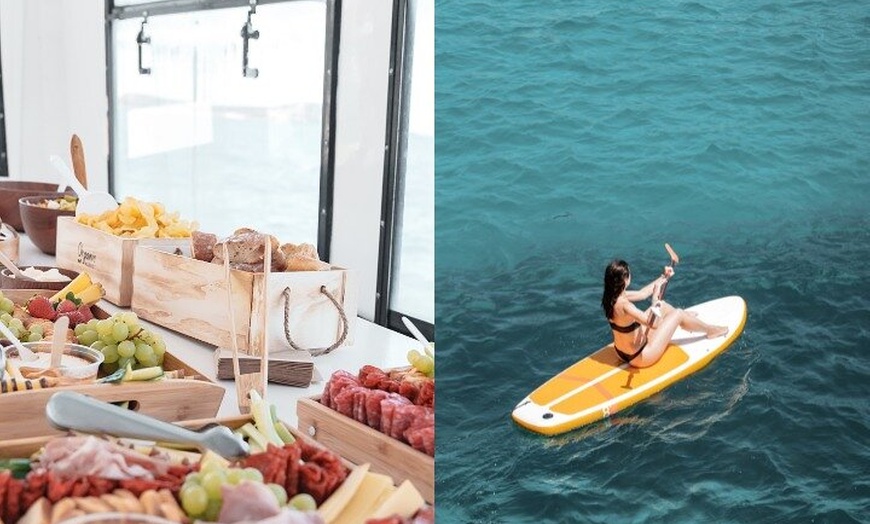 Image 4: Paseo en barco de 5 horas por Ibiza con almuerzo, 6 bebidas, tablas...