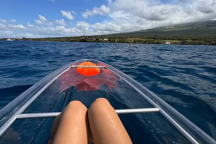 Clear Bottom Glassy Kayak Rental | MAUI | Safe and Stable Kayaks