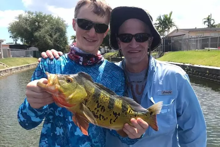 Peacock Bass Fishing Trips Near Miami Florida