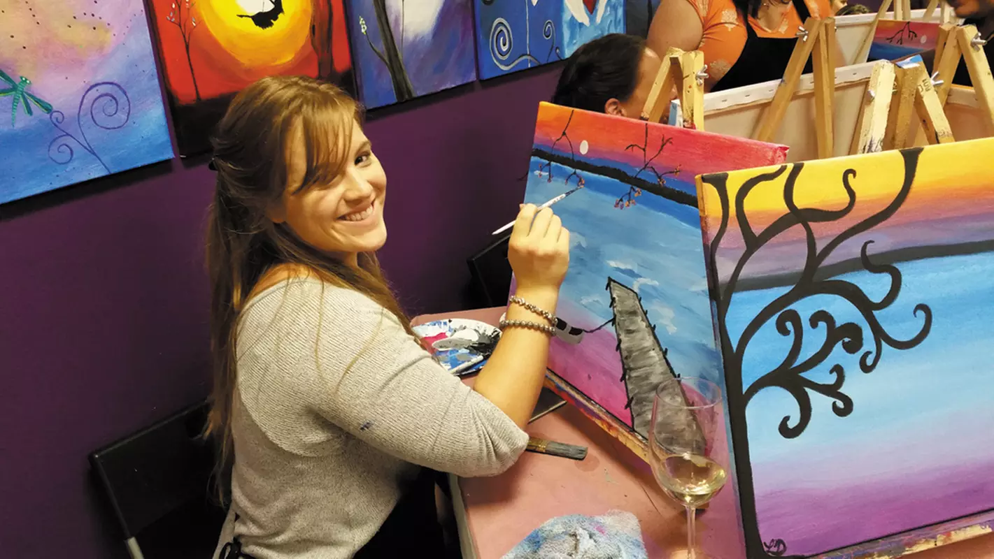 $15 For 1 Admission To A 2-Hour Painting Session (Reg. $35) - Second Medium