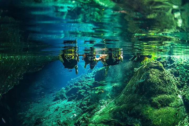 Half-Day Underground River Snorkeling Guided Tour from Cancun