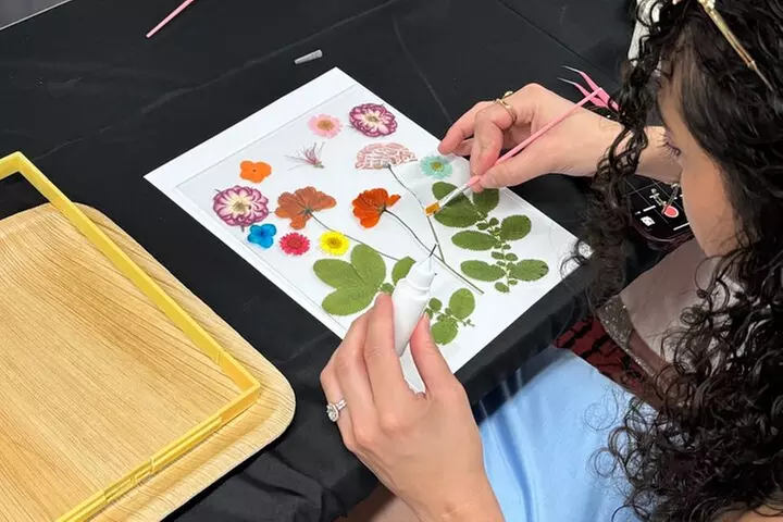 Pressed Flower Art Workshop