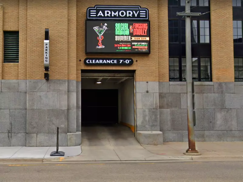 Parking at Armory Garage