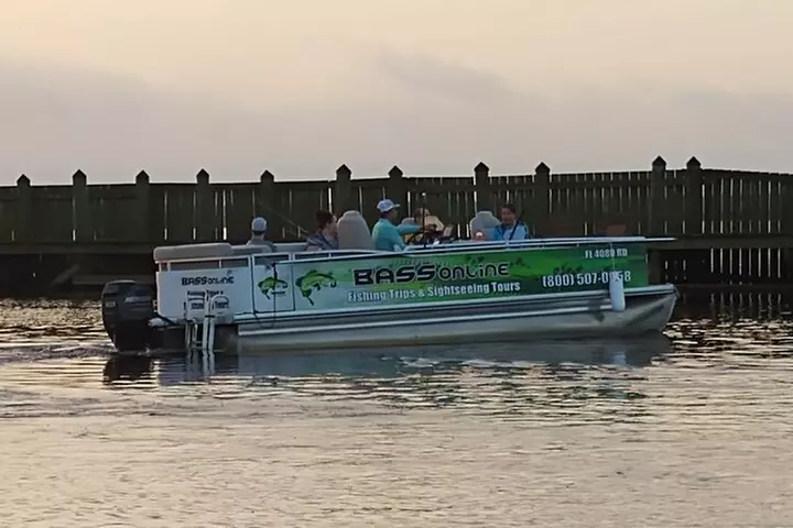 Private Pontoon Fishing Charter on Lake Tohopekaliga in FL