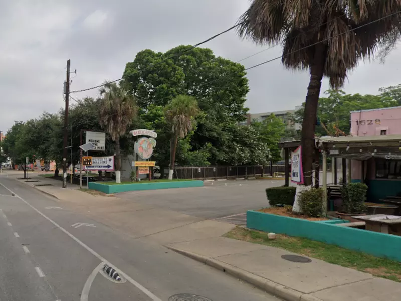 Parking at 1628 Barton Springs Rd. Lot