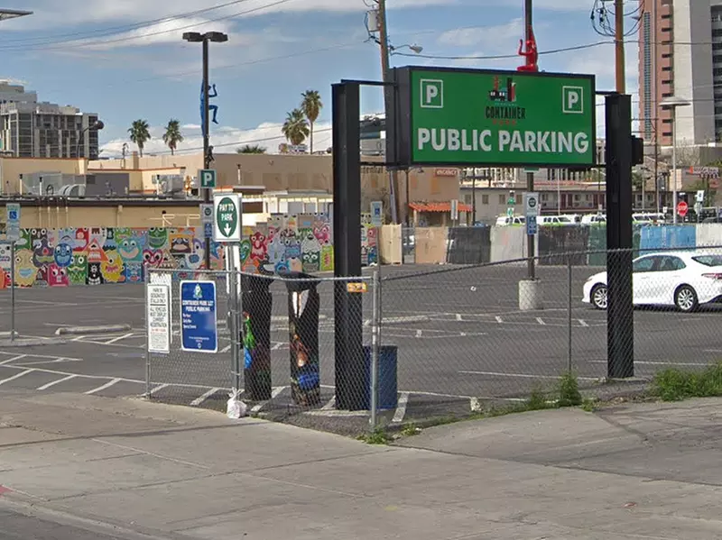 Parking at Container Park Lot 55025